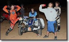 ATV motocross Racers