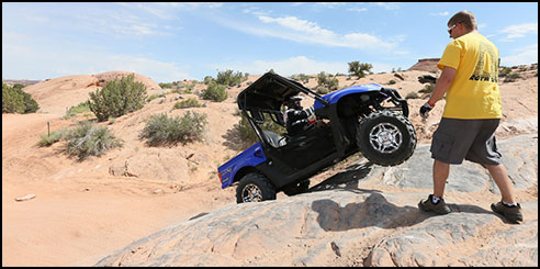 NFL Baltimore Ravens’ defensive end, and 2012 Super Bowl champion, #92 Haloti Ngata - KYMCO UXV 500 SxS / UTV