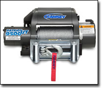 Ramsey Winch Patriot 9500 UT With Patent-Pending Semi-Automatic Clutch