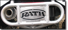 Rear ATV Bumper