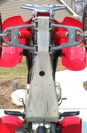 bottom view of the DG chassis skid plate
