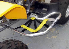 Graydon Proline nerf bars closeup