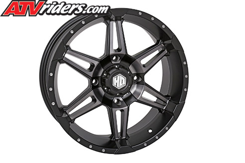 STI HD7 Wheel in a Matte Black-Smoke Finish