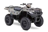 Red KingQuad 450 AXi 4x4 ATV 