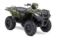 Green KingQuad 750 AXi 4x4 ATV 