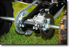 Suzuki Quadracer LTR 450 Rear Axle End