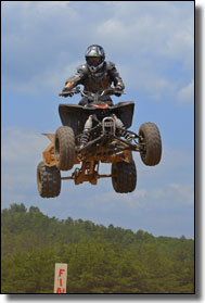 Suzuki Quadracer LTR 450 Test Ride Jump