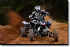 Suzuki Quadracer LTR 450 Test Ride Roost