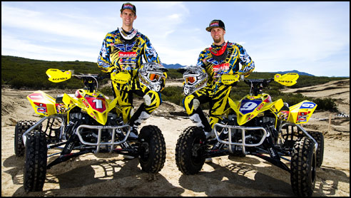 2010 Rockstar Makita Suzuki ATV Motocross Team