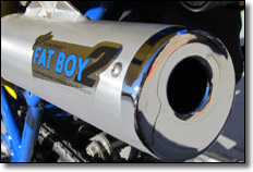 Suzuki QuadRacer LT 250R ATV - Paul Turner Fat Boy 2 Exhaust