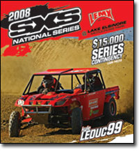 2008 SXS UTV Race Series Flyer