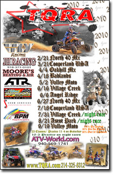 TQRA 2010 Schedule