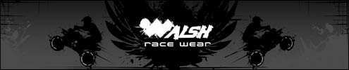Walsh Race Wear ATV Clothing Logo