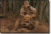 Warnert Racing's Chris Jenks Can-Am DS450 ATV