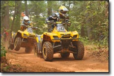 Scott Kilby and Michael Swift on Can-Am ATV's