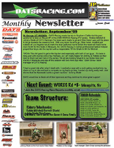 Dats Racing WORCS Newsletter