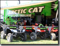 Arctic Cat brings out the Factory Rig to Wild Cat Creek MX
