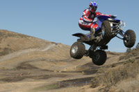 Harlen Foley riding2006 Yamaha YFZ450