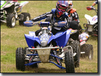 #203 Traci Cecco Yamaha YFZ450 Holeshot