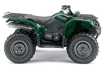 Picture of Recalled Kodiak 450 All-Terrain Vehicle