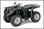 Green 2007 Yamaha Grizzly 450 Auto. 4x4 ATV 