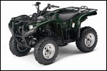 Green 2007 Yamaha Grizzly 700 FI Auto. 4x4 Utility ATV