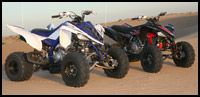 2007 Yamaha Special Edition Raptor 700 & YFZ450