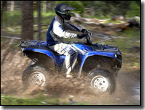 2007 Yamaha Grizzly 700 FI 4x4 new fender design