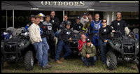 The first ride on the 2007 Yamaha Grizzly 700 FI 4x4 