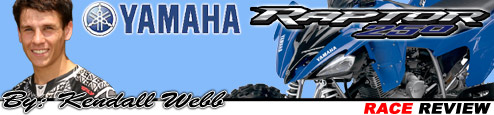 2008 Yamaha Raptor 250 ATV Motocross Race Review - Test Ride