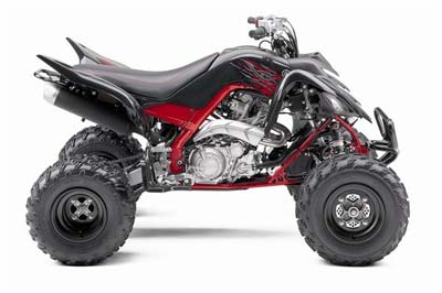 Yamaha Raptor 700R Special Edition Black Flames