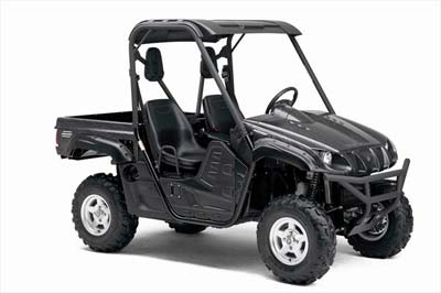 Yamaha Rhino 700 FI Ghost Flames Side X Side 