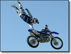 Yamaha's Nate Adams, Tommy Clowers and Jeff Tilton 