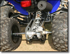 2008 Yamaha Raptor 250 ATV sportier chain drive 
