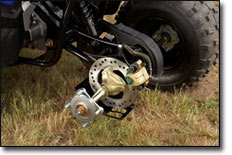 Yamaha Raptor 90 ATV Disc Brakes