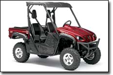 2009 Yamaha Sport Red Rhino 700 UTV
