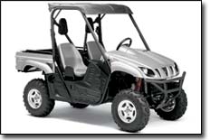 2009 Yamaha Sport Silver Rhino 700 UTV