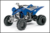 Blue Yamaha YFZ450 Sport ATV 