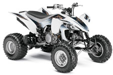 2012 Yamaha YFZ450 - White Gauntlet
