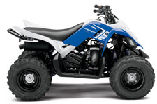 2013 Yamaha Raptor 90 Youth ATV - Yamaha Blue / White