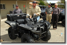 2013 Yamaha Grizzly 700 4x4 EPS Utility ATV Tactical Black