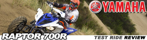 2015 Yamaha Raptor 700 Review