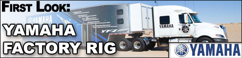 Yamaha Factory ATV Team Rig Trailer Header