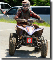 Taylor Kiser YFZ450 ATV Podium