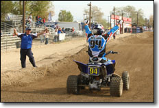 Dustin Nelson  ITP QuadCross Yamaha YFZ450 Win