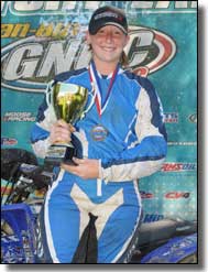 Yamaha's Kristen Atwell Unadilla Podium