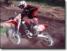 Andy Lagzdins also is a top level motorcycle racer