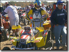 In 2003, Bill Ballance headed to the line for the last time