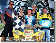 Chris Borich Suzuki LTR450 ATV