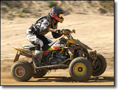 Dustin Wimmer Suzuki LTR450 ATV 